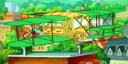 First Airplane Bus