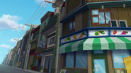 This street in Japan is the same street the Bus drives on in the credits during the "Cruisin' on down Main Street" line.
