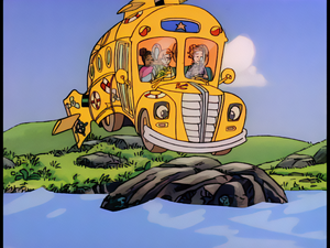 Ride On The Magic School Bus The Magic School Bus Wiki Fandom - roblox remix magic school bus