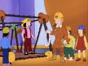 Look at Ralphie's foot.