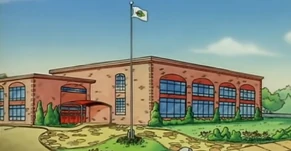 Walkerville Elementary School as seen in The Magic School Bus (1994-1997)