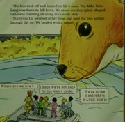 The Hamster in the TV tie in book.