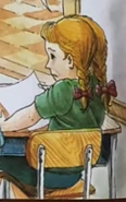 An early design of Rachel (for the first two books)