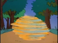 The Mesmerglober/Shrinkerscope/Biggifier sequence in Season 1 of The Magic School Bus (Hops Home; spinning animation only).