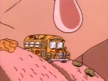 Magic school bus gets eaten