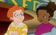 Arnold and Keesha mad at each other.