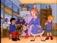 Carlos, Ms. Frizzle, and Dorothy Ann