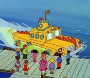 The Magic School Bus Pontoon Submarine Bus
