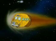 Magic Space Bus Out of This World - comet