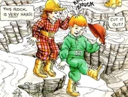 Dorothy Ann getting back at Phil from earlier.