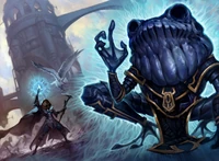 Kasmina trasforma un Eterno in rana.