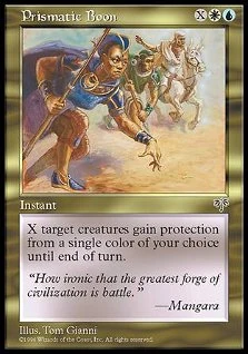 Magic The Gathering MTG Dádiva da Atrofia / Withering Boon Miragem