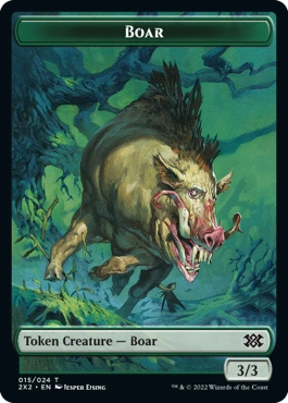 T055] Magic The Gatering - Pedina Token Guerriero