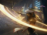 Jin-Gitaxias viene ferito dalla Viandante.