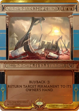 Magic: The Gathering - Capsize (Rovesciare) - Set Tempest (TMP) - Carta Comune - 4