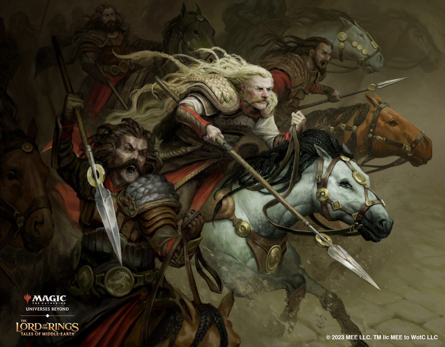 Magic – Il Signore degli Anelli: Racconti della Terra di Mezzo – Lord of  the Rings: Tales of Middle-earth™ Mazzo Commander – Cavalieri di Rohan –  Riders of Rohan – ITA – Galactus