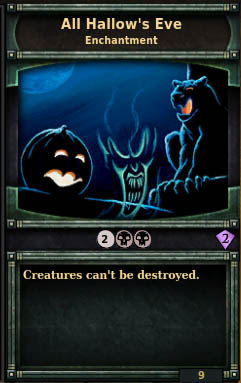 All Hallow's Eve | Magic the Gathering Tactics Wiki | Fandom