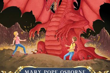 Livro dragons and mythical creatures de mary pope osborne,natalie pope  boyce (inglês)