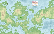 World Map of Riariti marking the Race's main territories