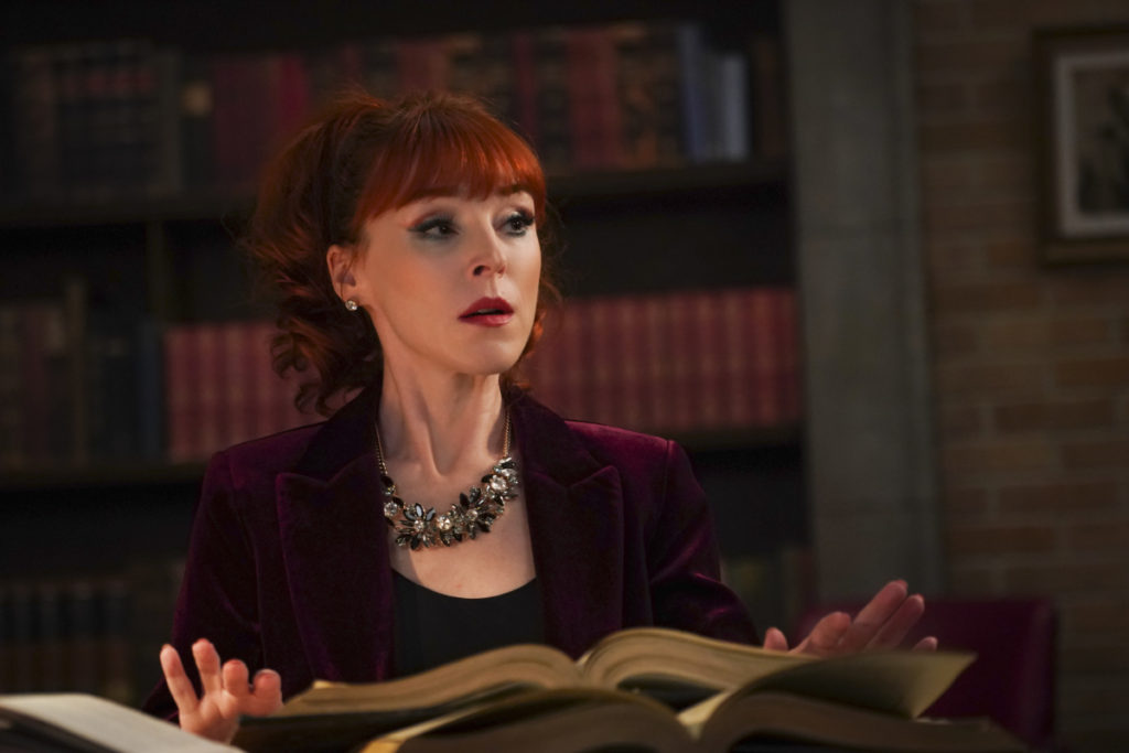 Rowena Reads a Spell - Supernatural Season 14 Episode 7 - TV Fanatic