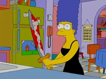 Marge Simpson (Mr. and Mrs. Simpson) | Magnificent Baddie Wiki | Fandom