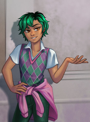 Alex Fierro- Magnus chase | Art Board Print