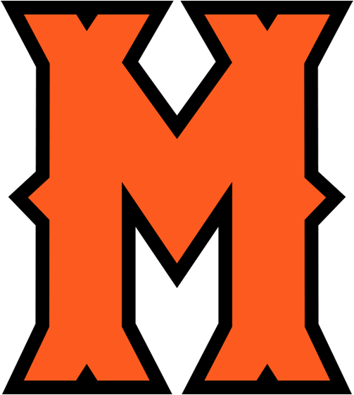 Denver Mavericks/Minneapolis Millers hockey logo from 1959-60 at