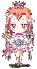 Classical Lillian in Black, White, and Red