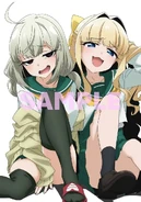 GErtO99aQAA3mZg.png (747 KB) Kiwi and Kaoruko's illustrations for BD/DVD