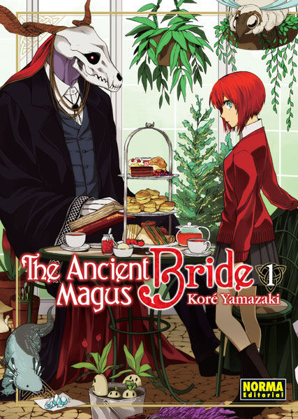 El manga de Mahou Tsukai no Yome reveló la portada oficial de su