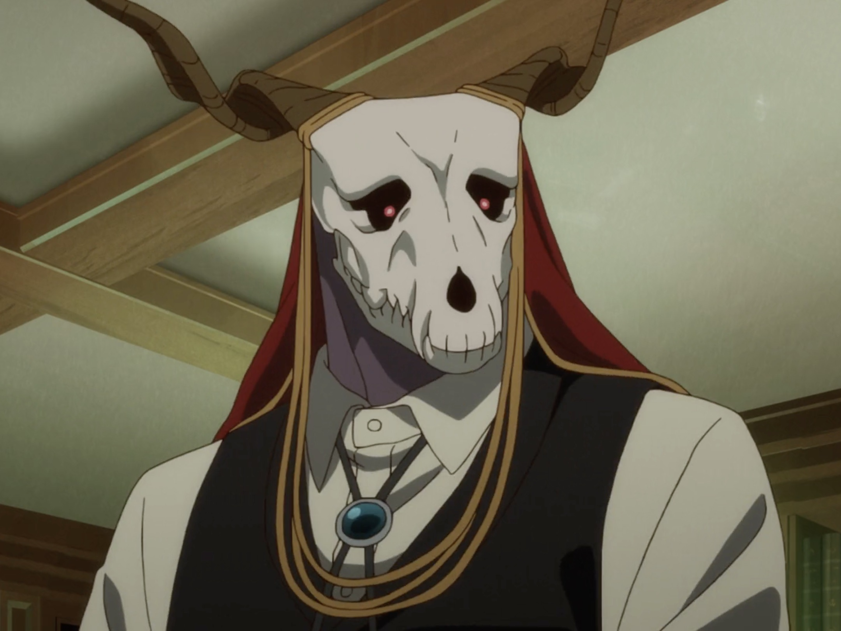 Chise conhece a mestre do Elias  The Ancient Magus' Bride 2ª