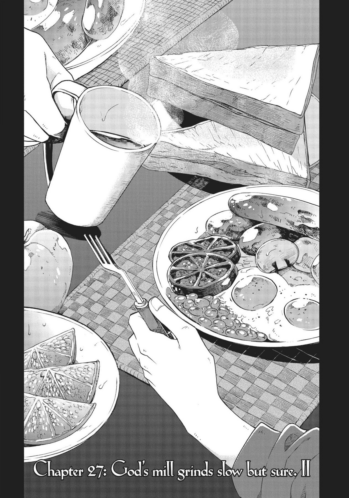 Жизнь в массовке манга. Манга еда. Еда из манги. Иллюстрация еды в манге.