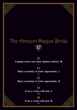 The Ancient Magus' Bride (Mahoutsukai no Yome) 17 – Japanese Book Store