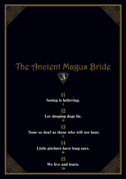 The Ancient Magus Bride – Volume 3 – Cidade de Papel