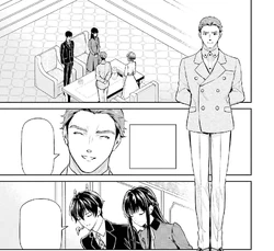 Tatsuya and Ushio in the Manga