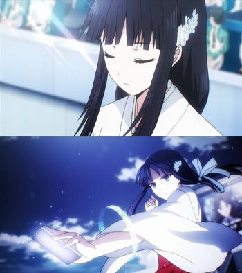 Miyuki in Ice Pillar Break