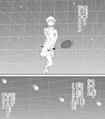 Alisa using Spatial Awareness in the Manga
