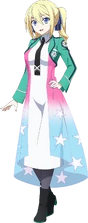 Lina's Course 1 uniform with stars pattern