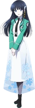 Miyuki's Course 1 uniform with snow patterns