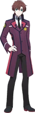 Masaki wearing a Third High School Uniform for boys