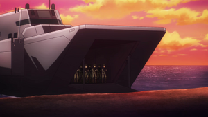 GAU Amphibious Transport and Landing Troops
