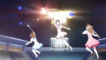 Players competing in Mirage Bat.