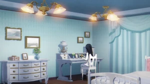 Miyuki's Room in the Anime.