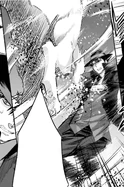 Shadow Beast attacking Mitsugu