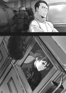 Tatsuya rescuing Canopus in the Light Novel