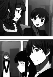 Ayako and Fumiya banter while Tatsuya and Miyuki watches