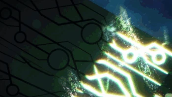 Mikihiko sealing a parasite