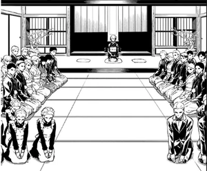 Yotsuba New Year Family Gathering in the Manga.