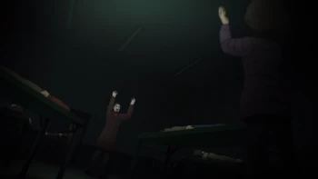 Marte performing Chinese Necromancy