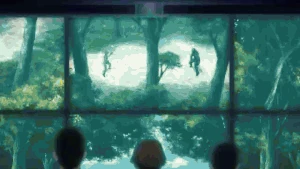 Parasite Dolls using Gravity Control Magic in the Anime